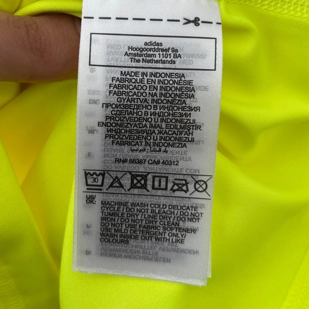 Adidas by Stella McCartney Neon Yellow Sweater - Picture 7 of 11